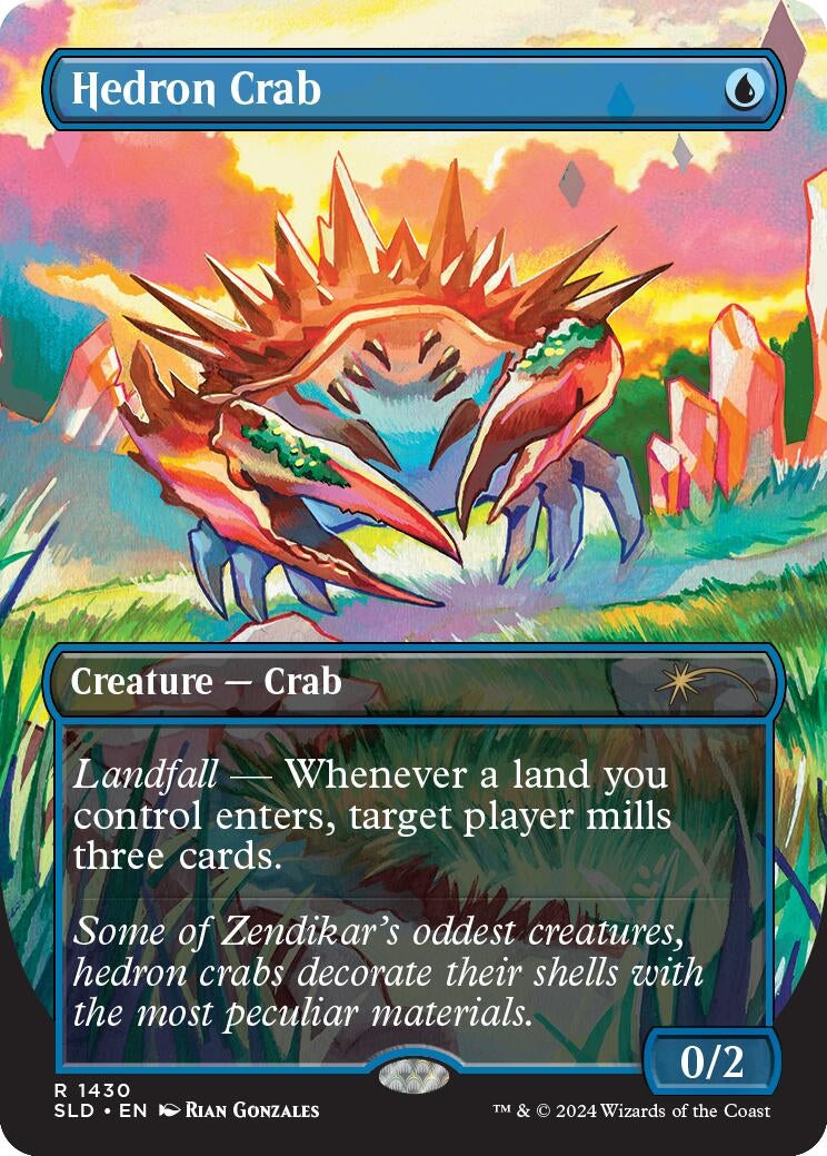 Image for Hedron Crab (1430) [Secret Lair Drop Series] - Magic: The Gathering