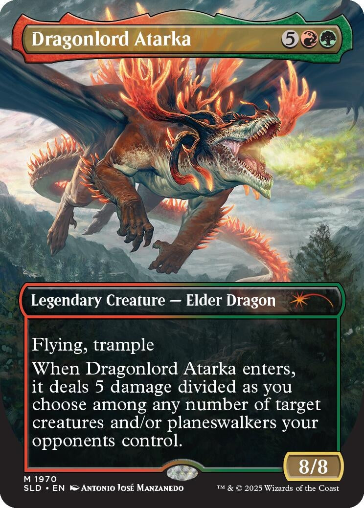 Image for Dragonlord Atarka (1970) [Secret Lair Drop Series] - Magic: The Gathering