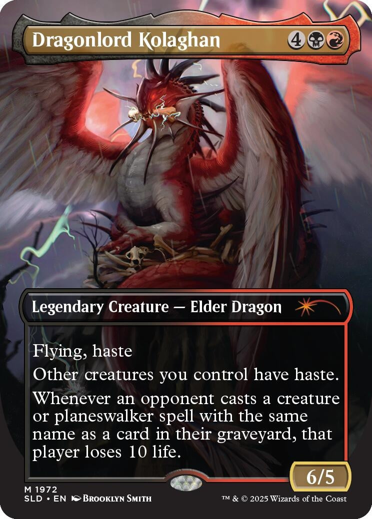 Image for Dragonlord Kolaghan (1972) (1972) [Secret Lair Drop Series] - Magic: The Gathering