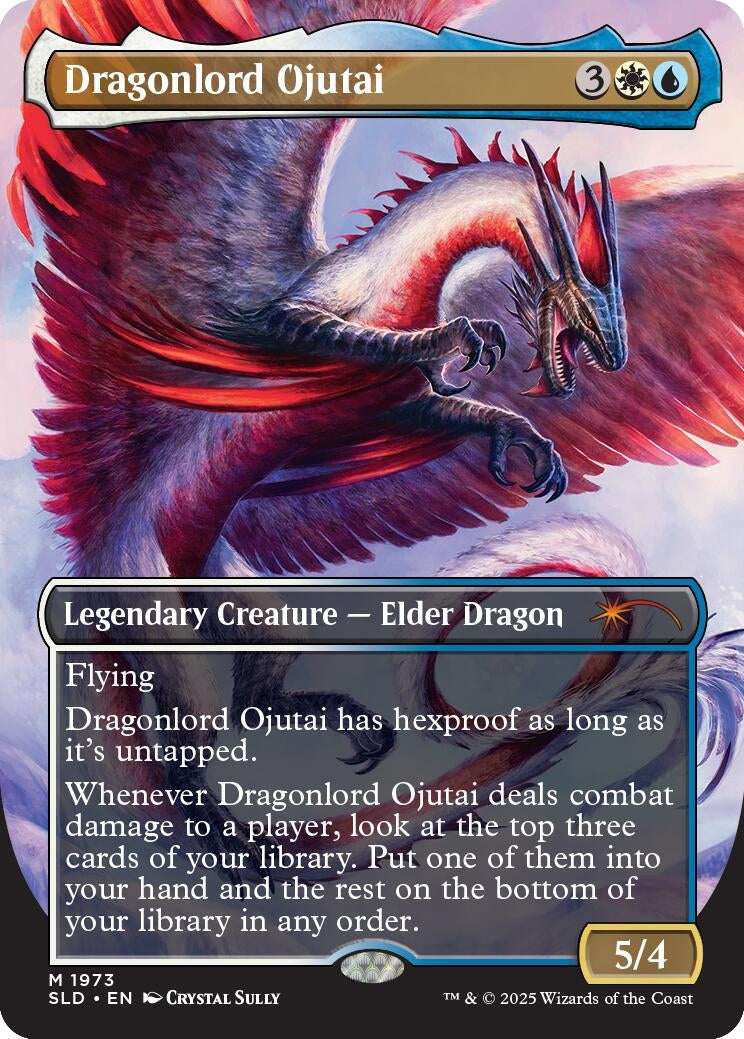 Image for Dragonlord Ojutai (1973) [Secret Lair Drop Series] - Magic: The Gathering