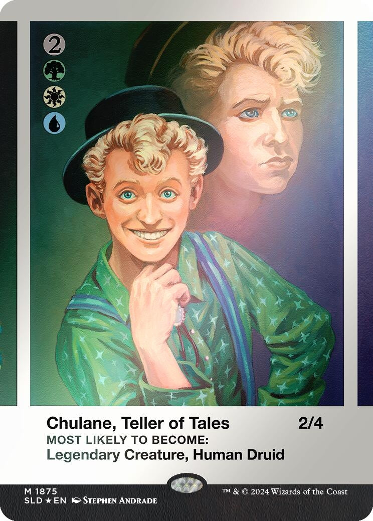 Image for Chulane, Teller of Tales (Rainbow Foil) (1875) [Secret Lair Drop Series] - Magic: The Gathering
