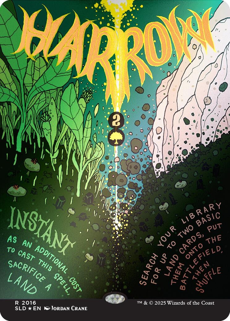 Image for Harrow (Rainbow Foil) (2016) [Secret Lair Drop Series] - Magic: The Gathering