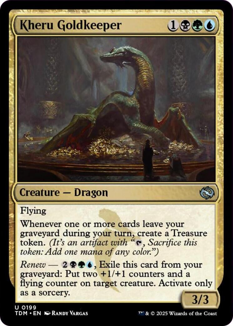 Image for Kheru Goldkeeper (199) [Tarkir: Dragonstorm] - Magic: The Gathering