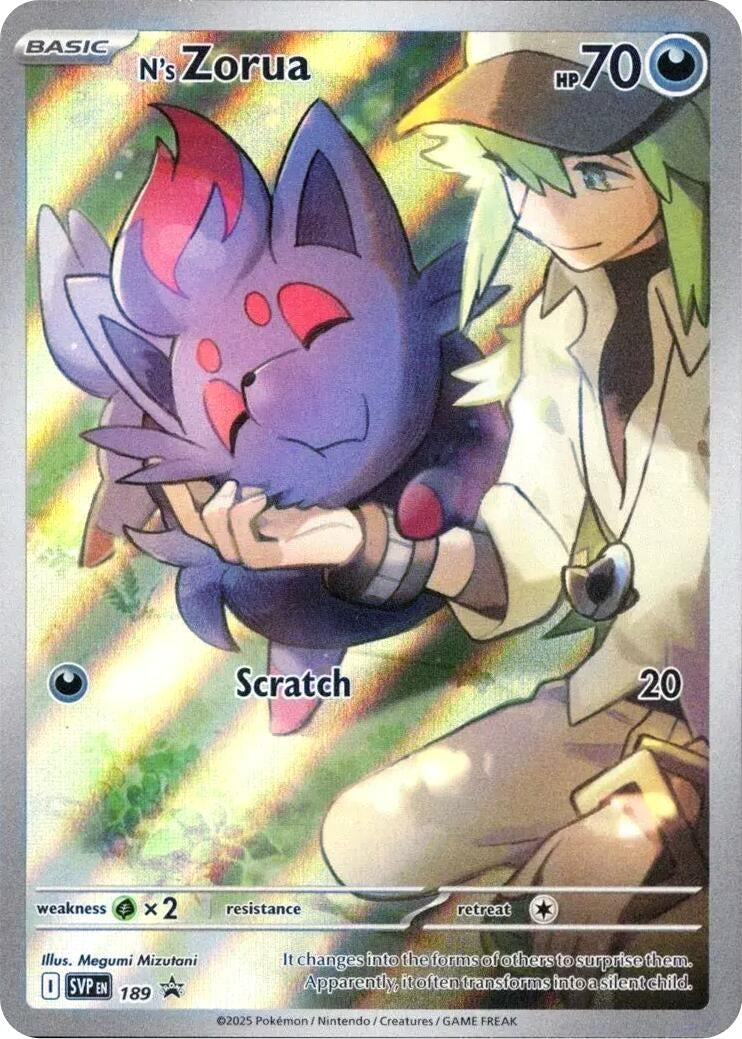 Image for N's Zorua - 189 (189) [SV: Scarlet & Violet Promo Cards] - Pokemon