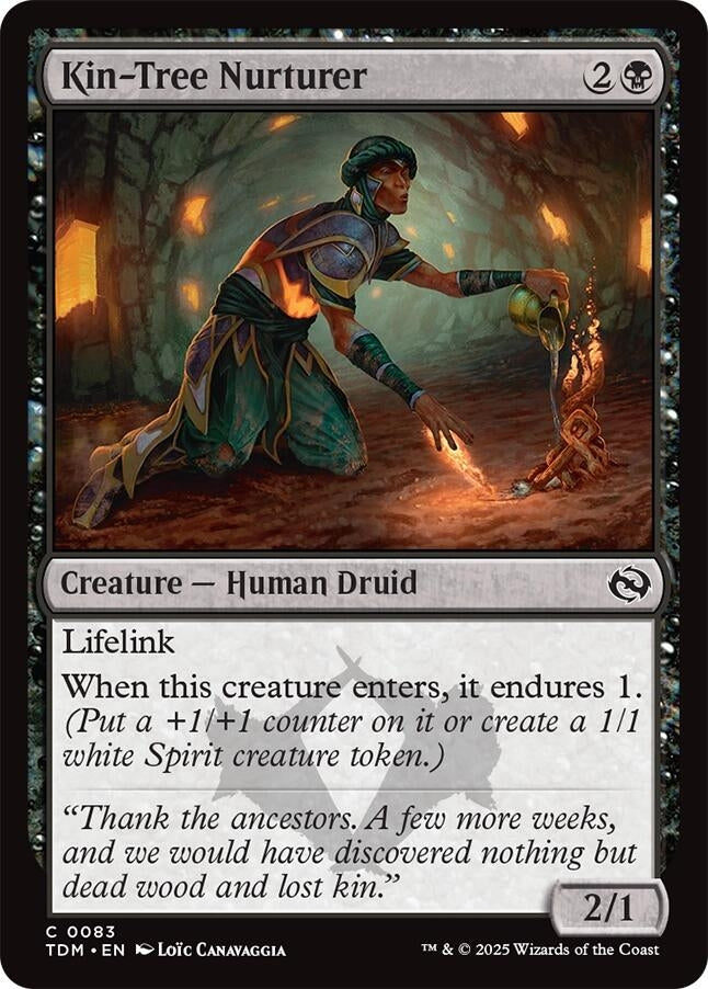 Image for Kin-Tree Nurturer (83) [Tarkir: Dragonstorm] - Magic: The Gathering