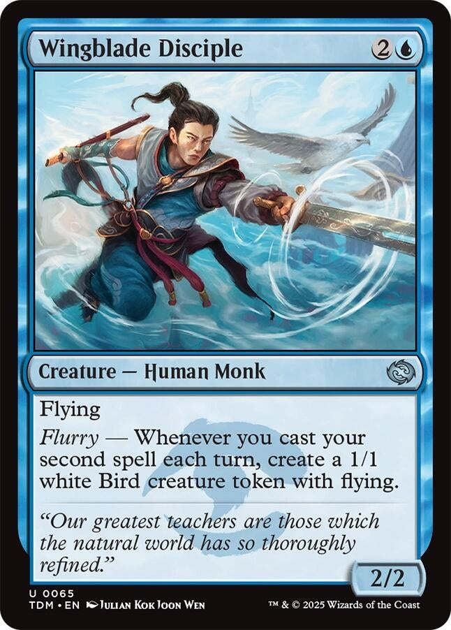 Image for Wingblade Disciple (65) [Tarkir: Dragonstorm] - Magic: The Gathering