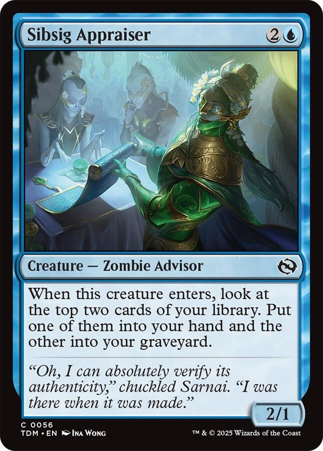 Image for Sibsig Appraiser (56) [Tarkir: Dragonstorm] - Magic: The Gathering