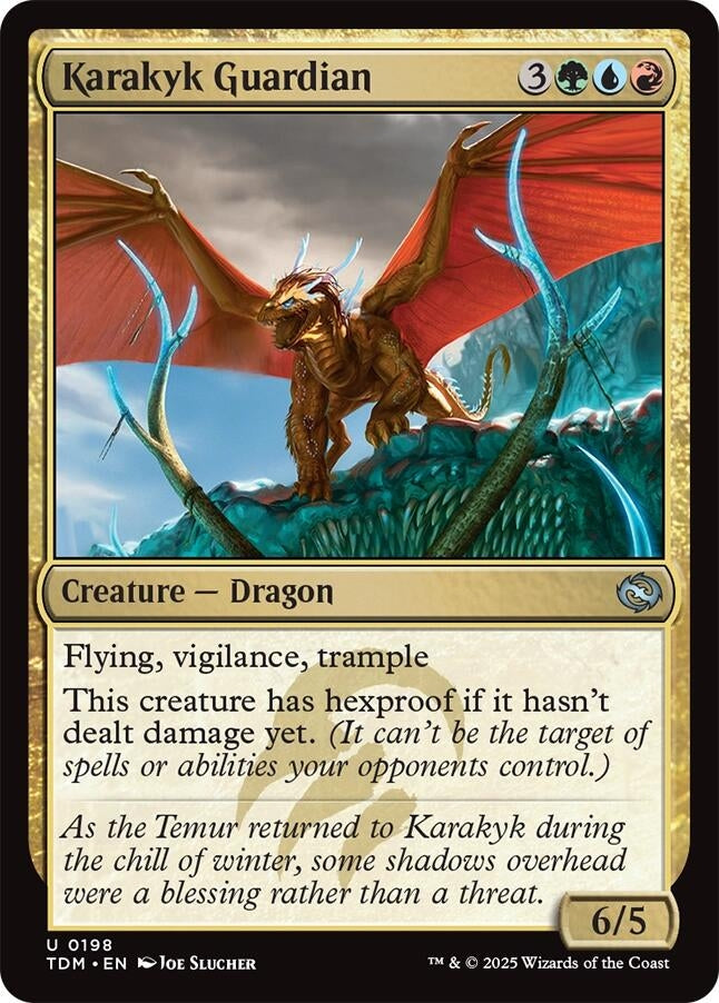 Image for Karakyk Guardian (198) [Tarkir: Dragonstorm] - Magic: The Gathering