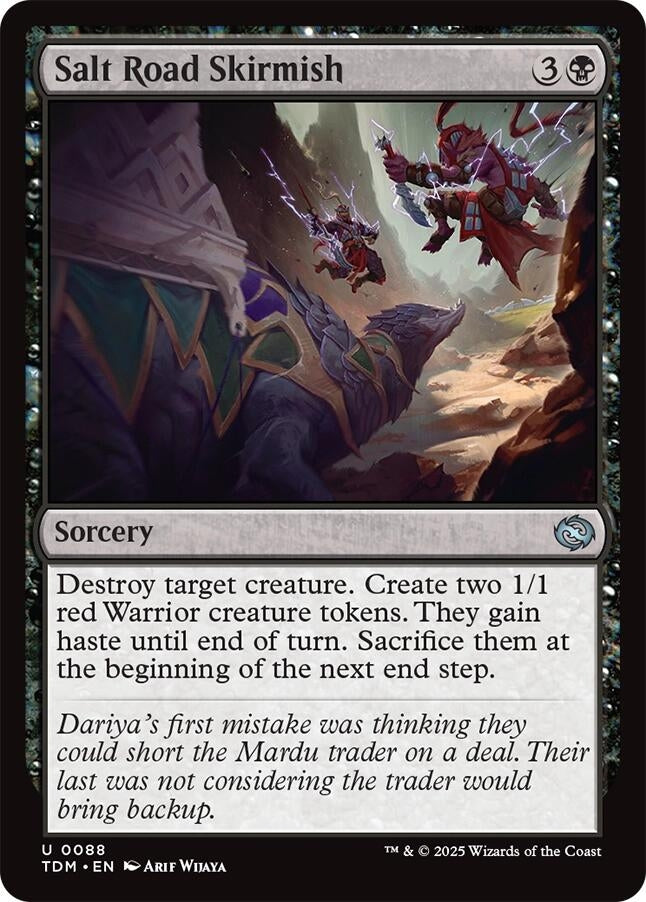 Image for Salt Road Skirmish (88) [Tarkir: Dragonstorm] - Magic: The Gathering