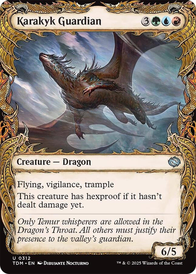 Image for Karakyk Guardian (Showcase) (312) [Tarkir: Dragonstorm] - Magic: The Gathering