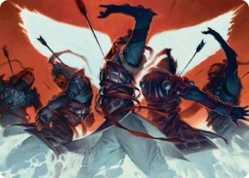 Image for Desperate Measures Art Card (11/54) (11) [Tarkir: Dragonstorm] - Magic: The Gathering