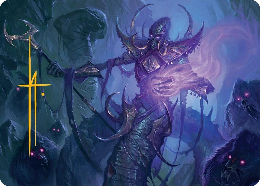 Image for Sidisi, Regent of the Mire Art Card (14/54) (Gold-Stamped Signature) (14) [Tarkir: Dragonstorm] - Magic: The Gathering