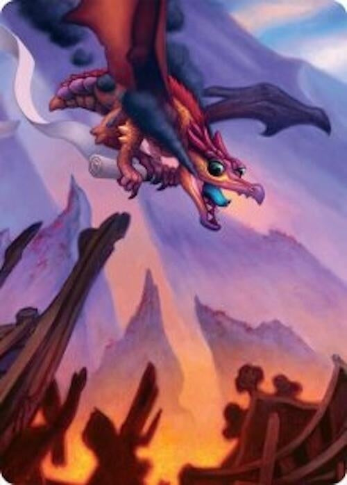 Image for Scavenger Regent Art Card (45/54) (45) [Tarkir: Dragonstorm] - Magic: The Gathering
