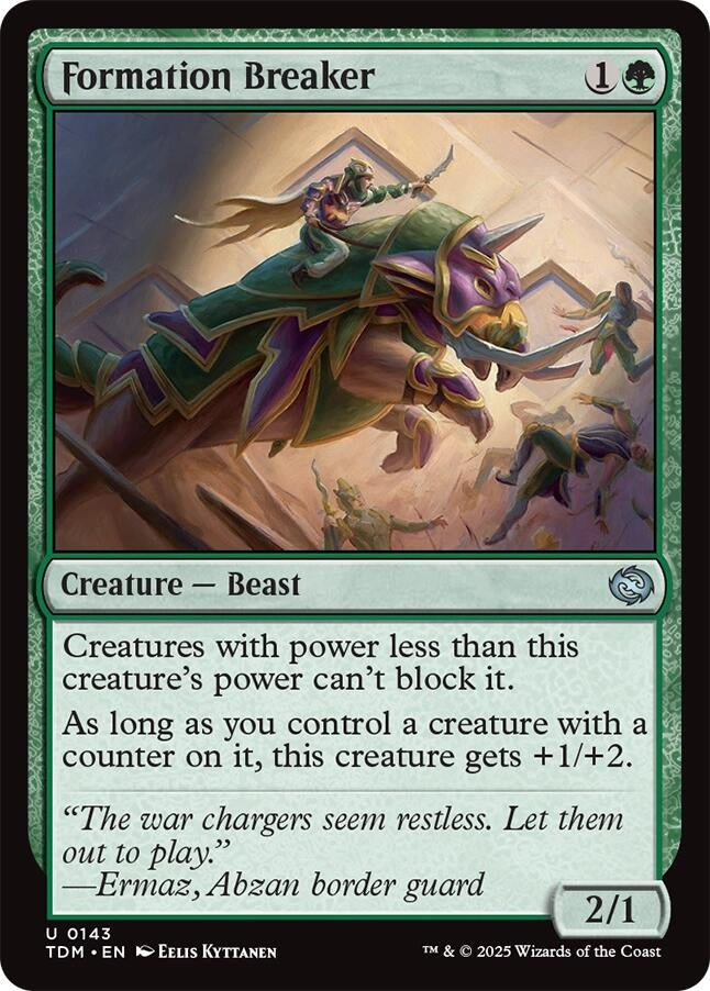 Image for Formation Breaker (143) [Tarkir: Dragonstorm] - Magic: The Gathering
