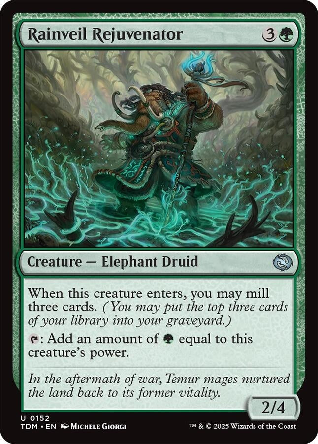 Image for Rainveil Rejuvenator (152) [Tarkir: Dragonstorm] - Magic: The Gathering