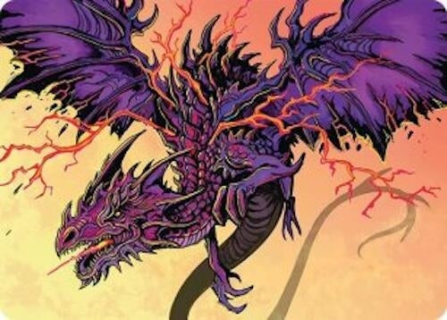 Image for Stormshriek Feral Art Card (35/54) (35) [Tarkir: Dragonstorm] - Magic: The Gathering