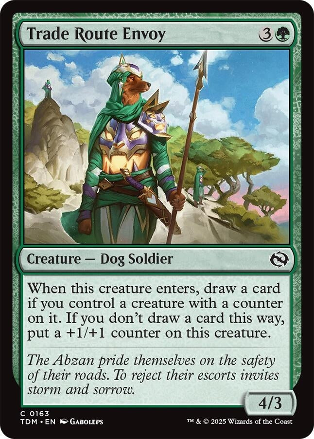 Image for Trade Route Envoy (163) [Tarkir: Dragonstorm] - Magic: The Gathering