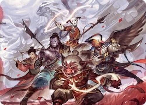 Image for Will of the Jeskai Art Card (54/54) (54) [Tarkir: Dragonstorm] - Magic: The Gathering