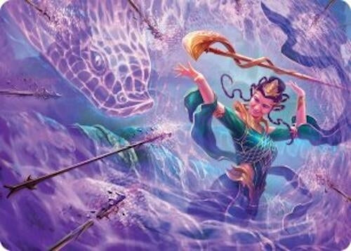 Image for Snakeskin Veil Art Card (19/54) (19) [Tarkir: Dragonstorm] - Magic: The Gathering
