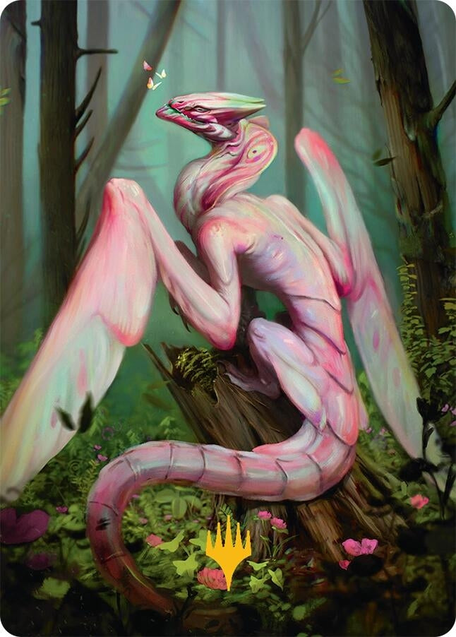 Image for Bloomvine Regent Art Card (46/54) (Gold-Stamped Planeswalker Symbol) (46) [Tarkir: Dragonstorm] - Magic: The Gathering