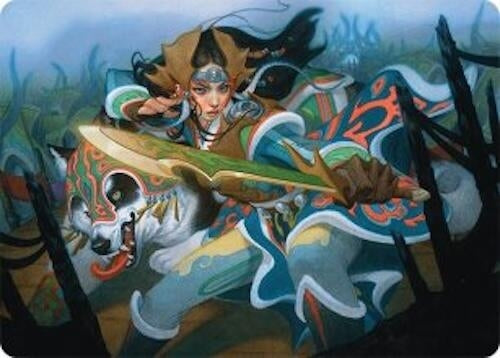 Image for Eshki Dragonclaw Art Card (23/54) (23) [Tarkir: Dragonstorm] - Magic: The Gathering