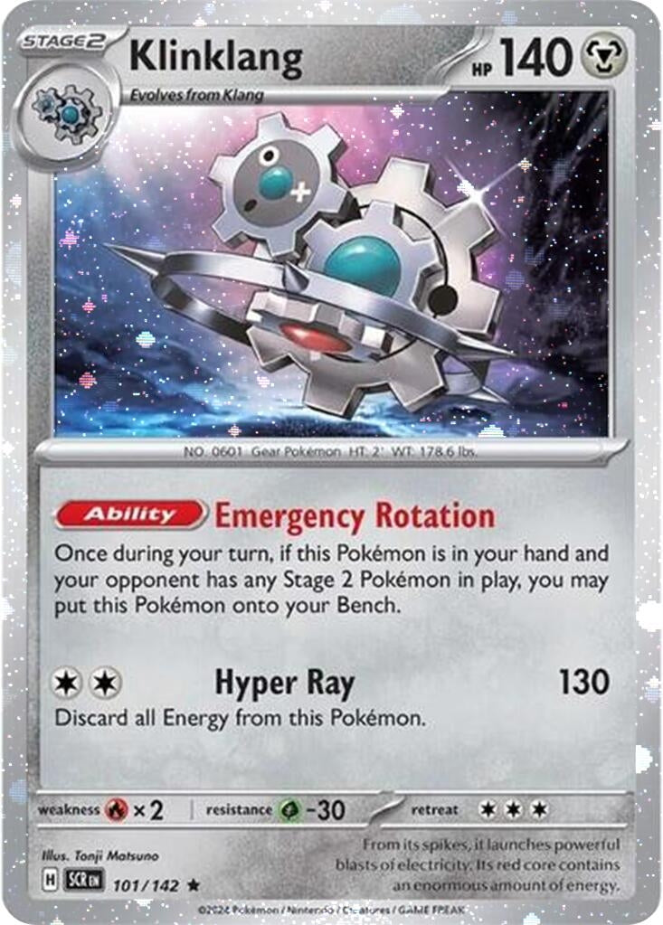 Image for Klinklang - 101/142 (Cosmos Holo) (101/142) [Miscellaneous Cards & Products] - Pokemon