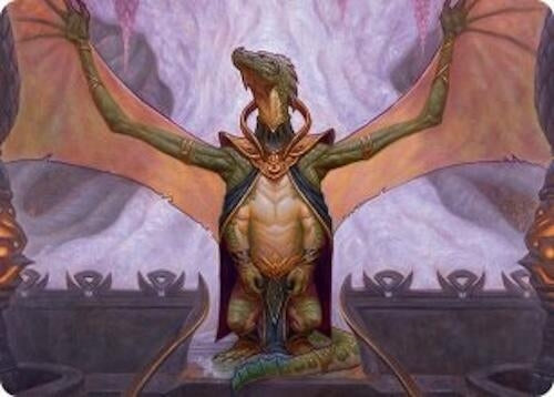 Image for Kheru Goldkeeper Art Card (36/54) (36) [Tarkir: Dragonstorm] - Magic: The Gathering