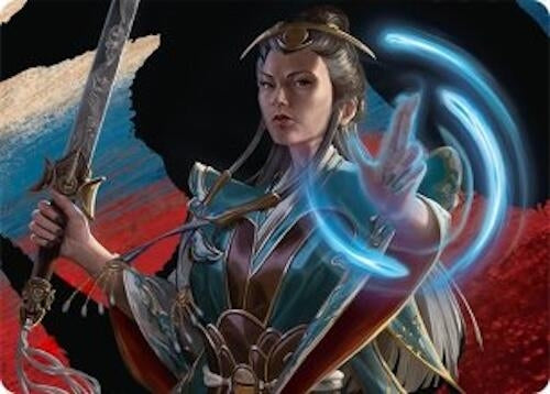 Image for Narset, Jeskai Waymaster Art Card (44/54) (44) [Tarkir: Dragonstorm] - Magic: The Gathering