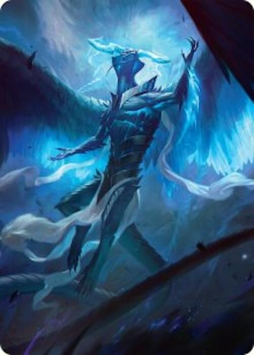 Image for Ugin, Eye of the Storms Art Card (1/54) (1) [Tarkir: Dragonstorm] - Magic: The Gathering