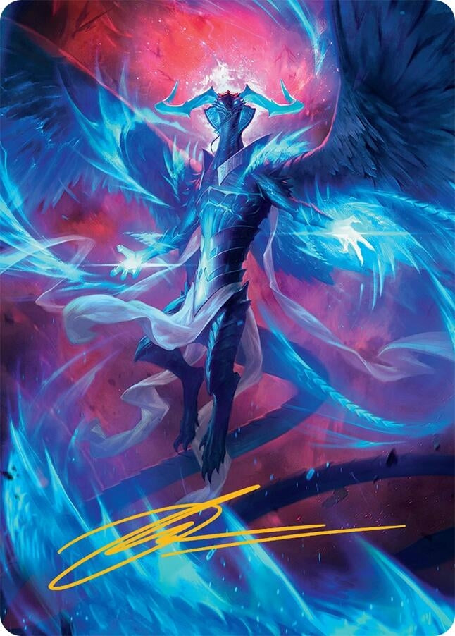 Image for Ugin, Eye of the Storms Art Card (48/54) (Gold-Stamped Signature) (48) [Tarkir: Dragonstorm] - Magic: The Gathering