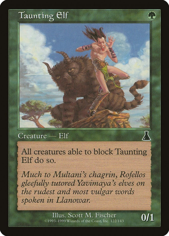 Image for Taunting Elf (122) [Urza's Destiny] - Magic: The Gathering