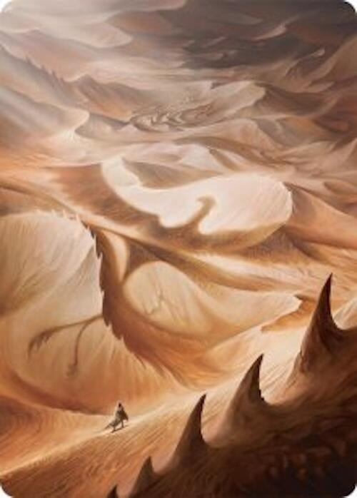 Image for Plains Art Card (30/54) (30) [Tarkir: Dragonstorm] - Magic: The Gathering