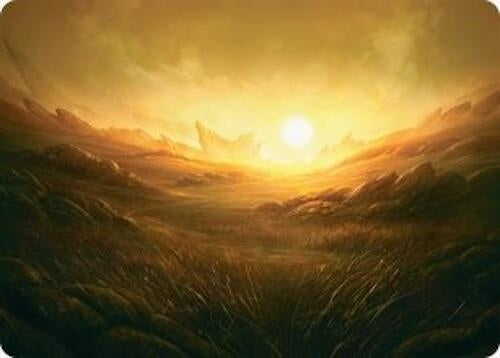 Image for Plains Art Card (31/54) (31) [Tarkir: Dragonstorm] - Magic: The Gathering