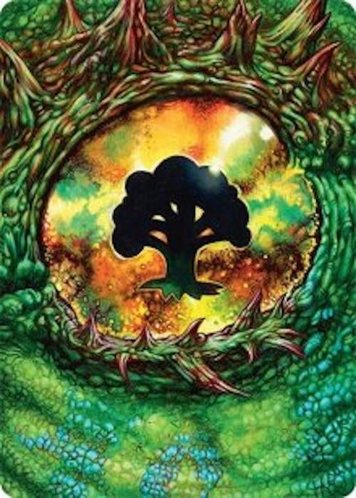 Image for Forest Art Card (32/54) (32) [Tarkir: Dragonstorm] - Magic: The Gathering
