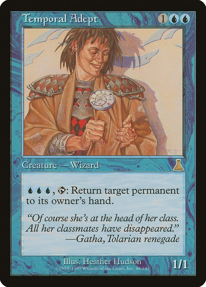 Image for Temporal Adept (48) [Urza's Destiny] - Magic: The Gathering