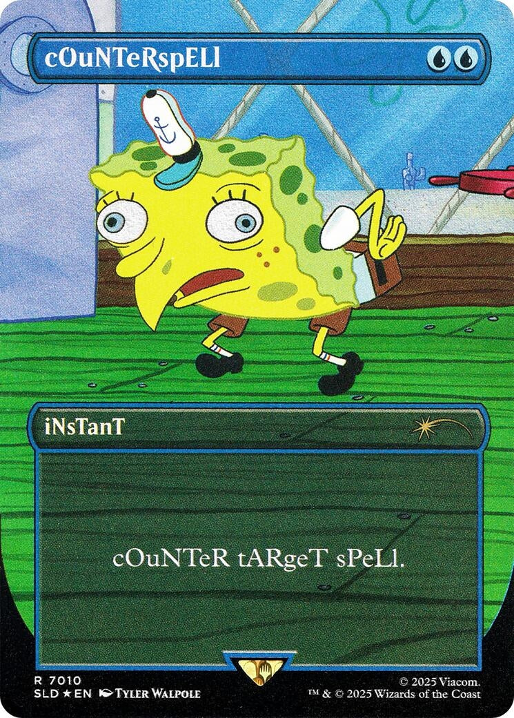 Image for cOuNTeRspELl (7010) (Rainbow Foil) (7010) [Secret Lair Drop Series] - Magic: The Gathering