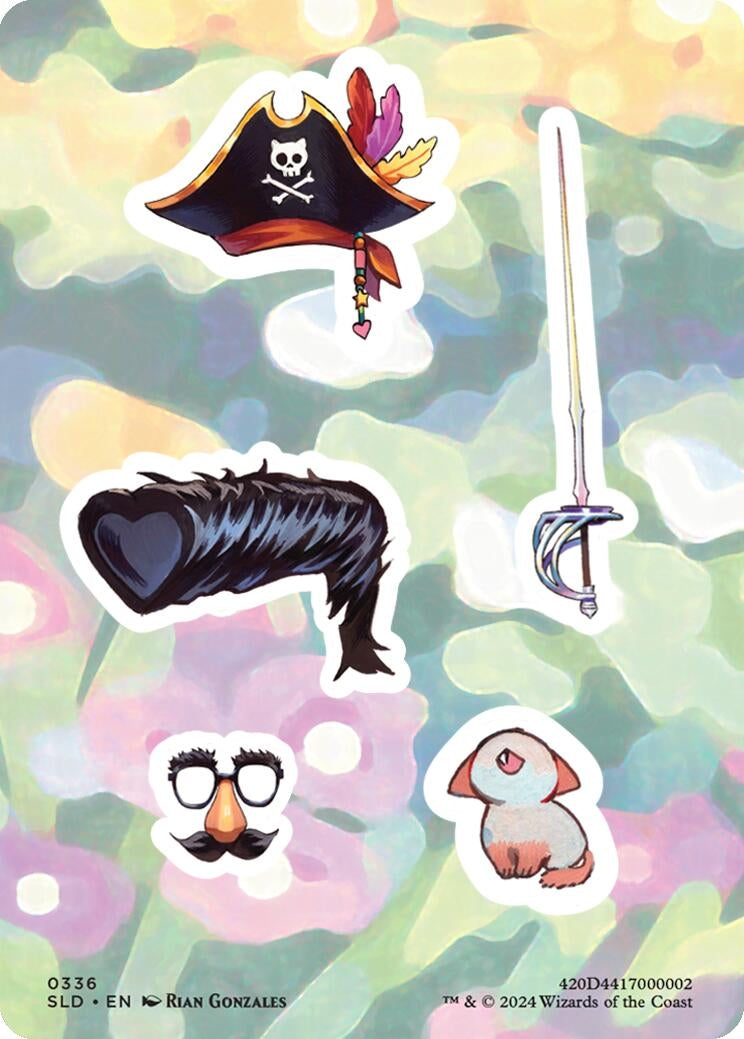 Image for Sticker Sheet (0336) (336) [Secret Lair Drop Series] - Magic: The Gathering