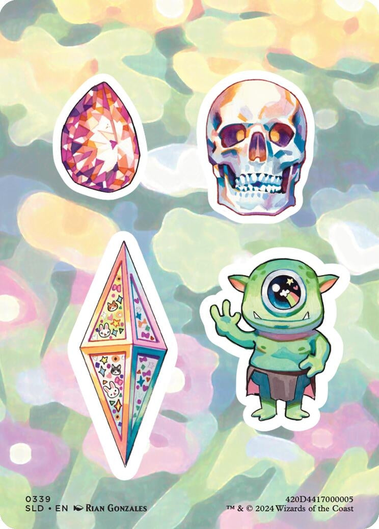 Image for Sticker Sheet (0339) (339) [Secret Lair Drop Series] - Magic: The Gathering