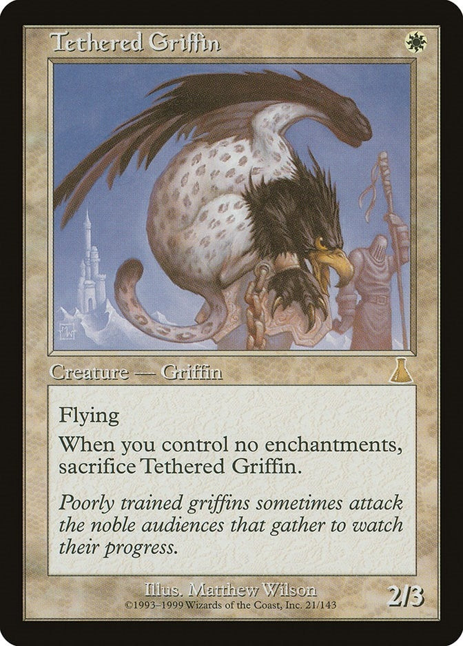 Image for Tethered Griffin (21) [Urza's Destiny] - Magic: The Gathering