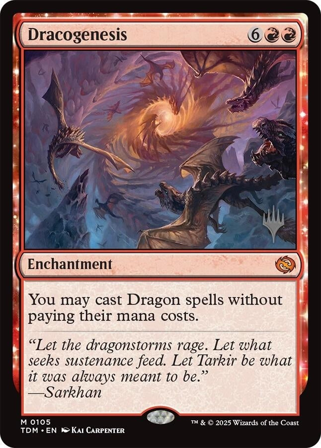 Image for Dracogenesis (105) [Tarkir: Dragonstorm] - Magic: The Gathering