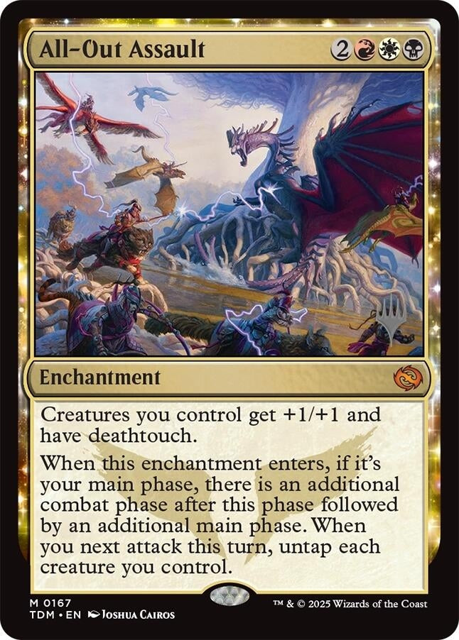 All-Out Assault (167) [Promo Pack: Tarkir: Dragonstorm]