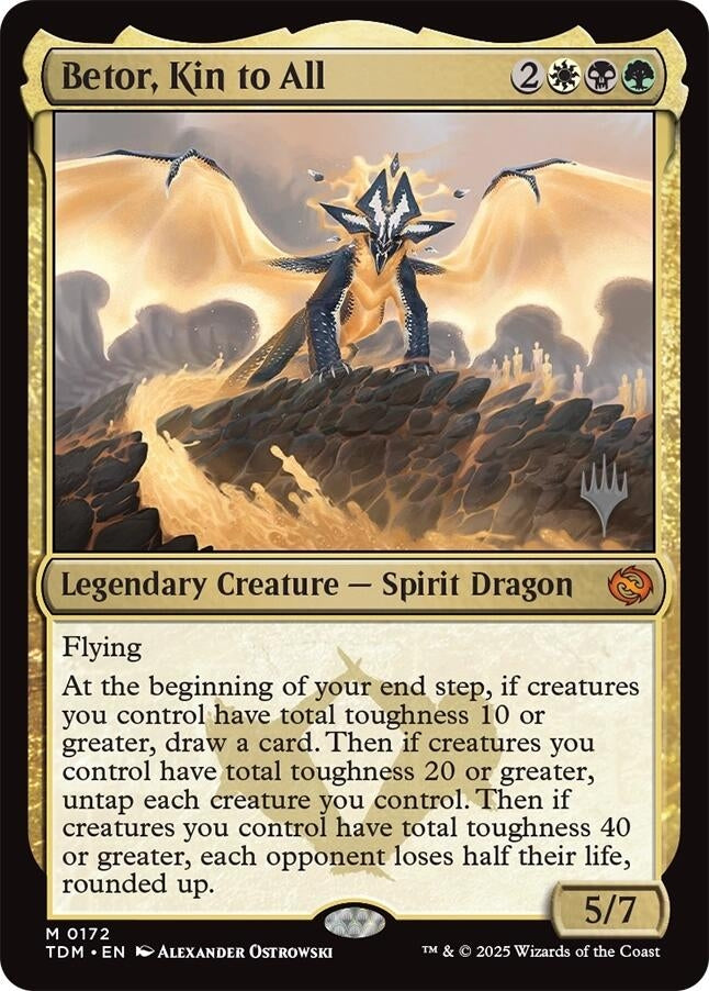 Image for Betor, Kin to All (172) [Tarkir: Dragonstorm] - Magic: The Gathering