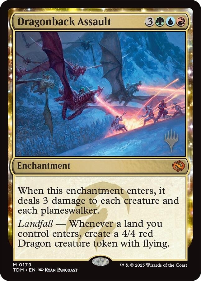 Image for Dragonback Assault (179) [Tarkir: Dragonstorm] - Magic: The Gathering