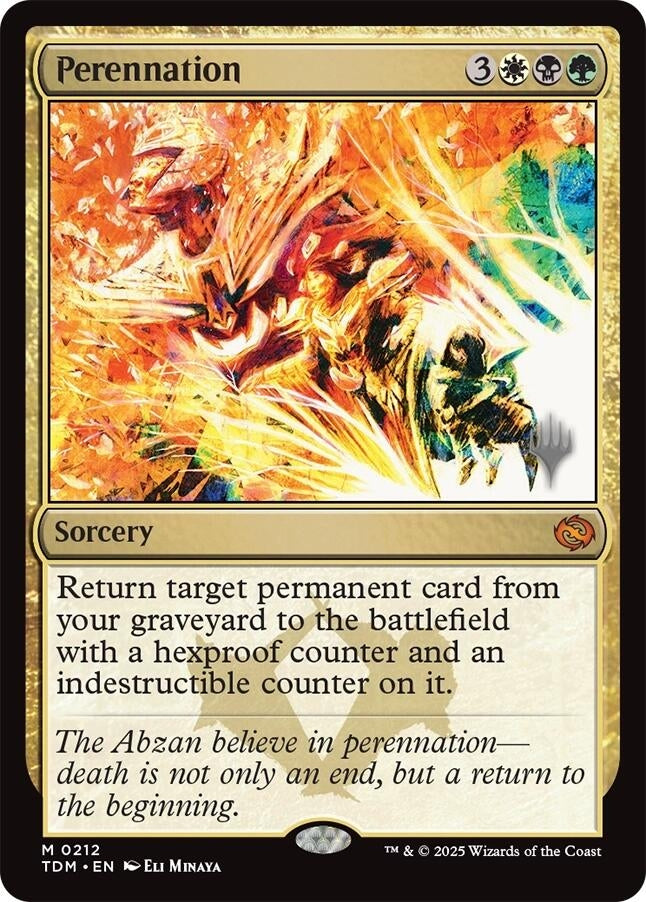 Image for Perennation (212) [Tarkir: Dragonstorm] - Magic: The Gathering