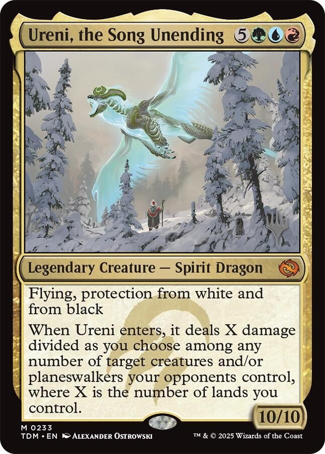 Image for Ureni, the Song Unending (233) [Tarkir: Dragonstorm] - Magic: The Gathering