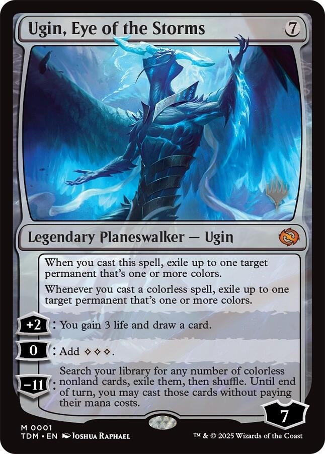 Image for Ugin, Eye of the Storms (1) [Tarkir: Dragonstorm] - Magic: The Gathering