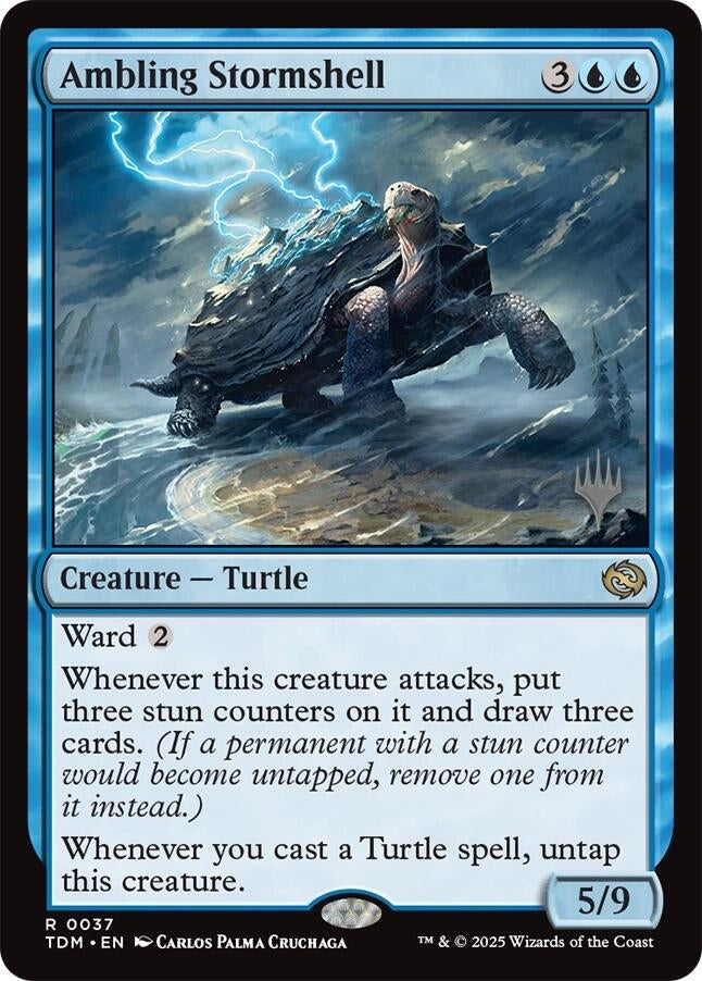Ambling Stormshell (37) [Promo Pack: Tarkir: Dragonstorm]