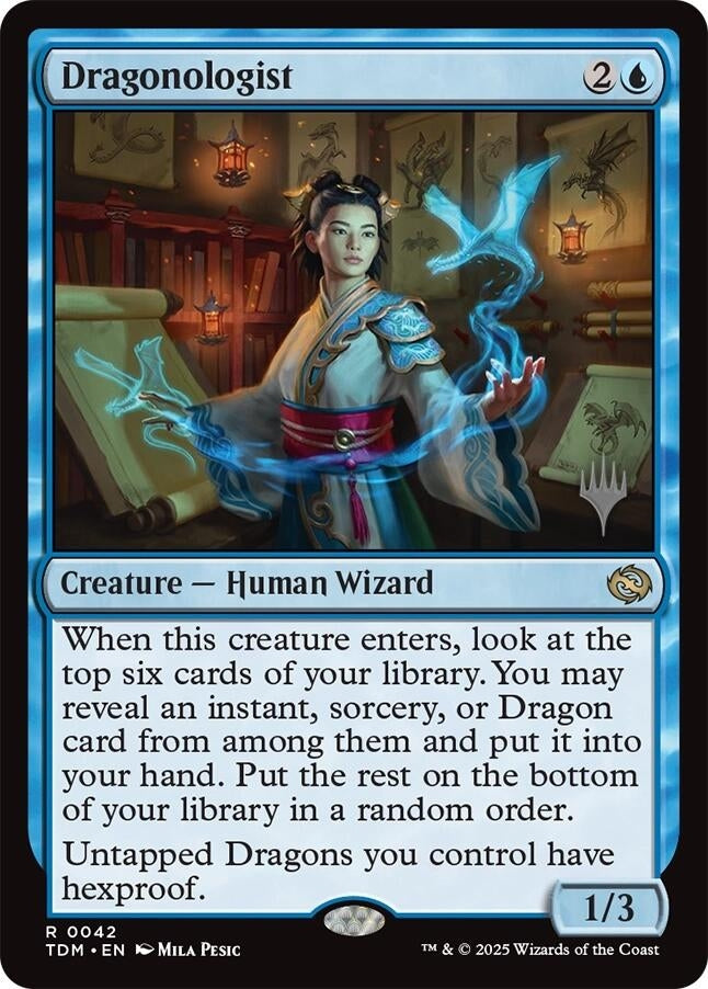 Image for Dragonologist (42) [Tarkir: Dragonstorm] - Magic: The Gathering