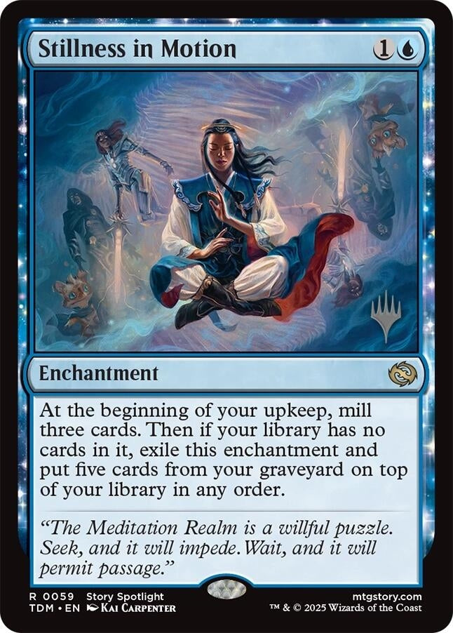 Image for Stillness in Motion (59) [Tarkir: Dragonstorm] - Magic: The Gathering