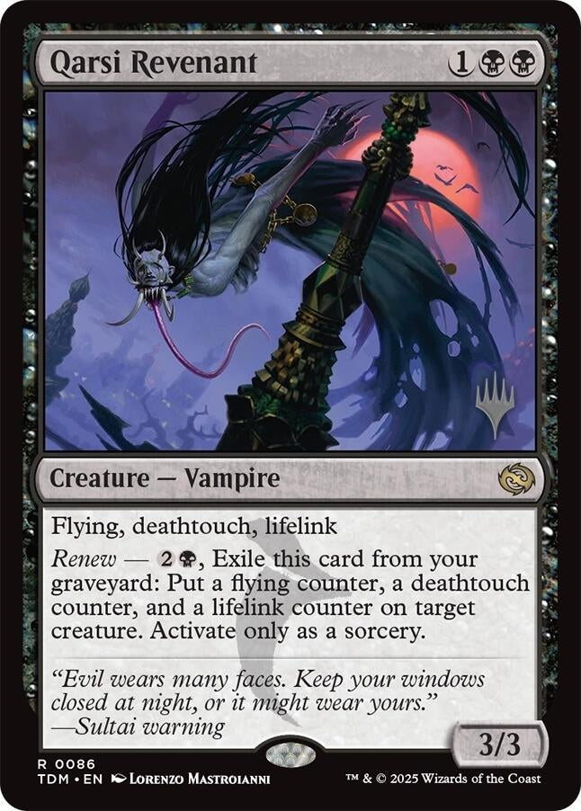 Qarsi Revenant (86) [Promo Pack: Tarkir: Dragonstorm]